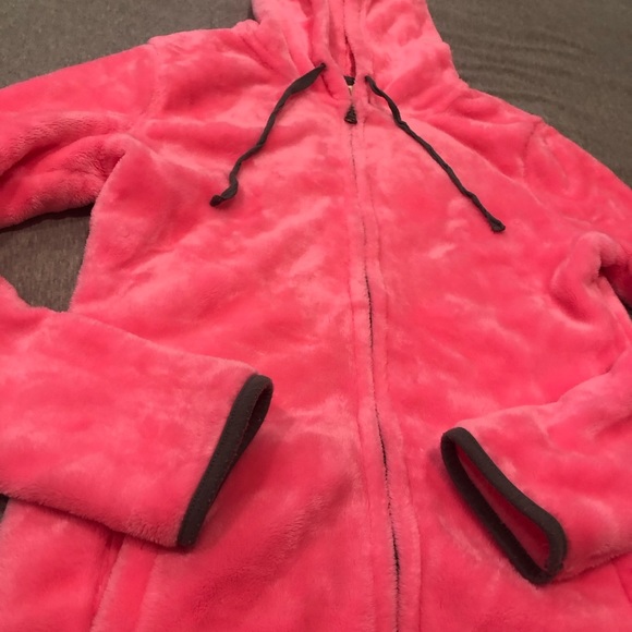 Fuzzy Pink Comfy Jacket - Picture 3 of 3